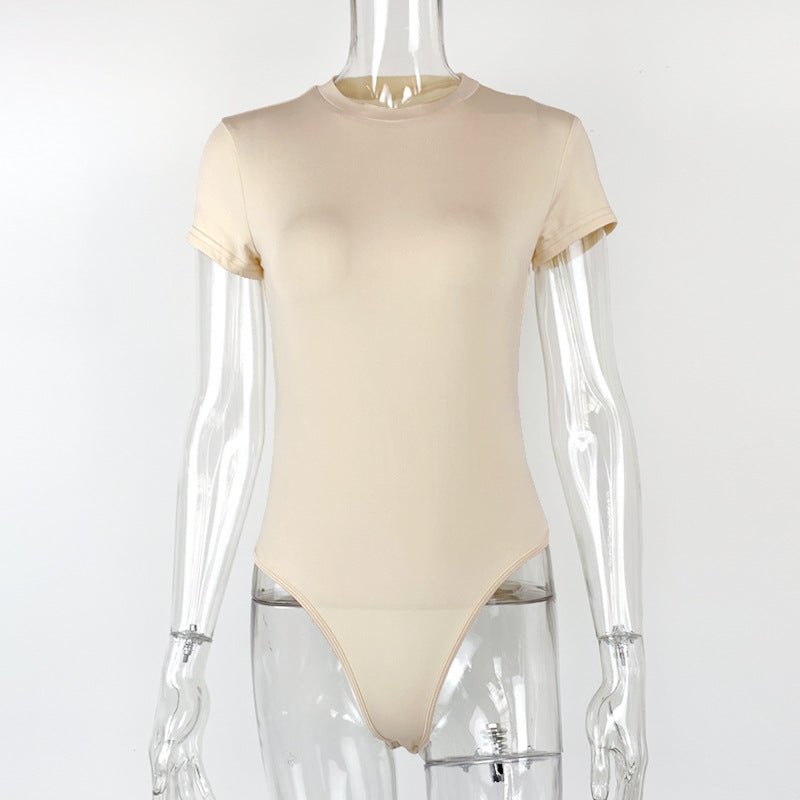 Casual short - sleeved bodysuit - Negative Apparel