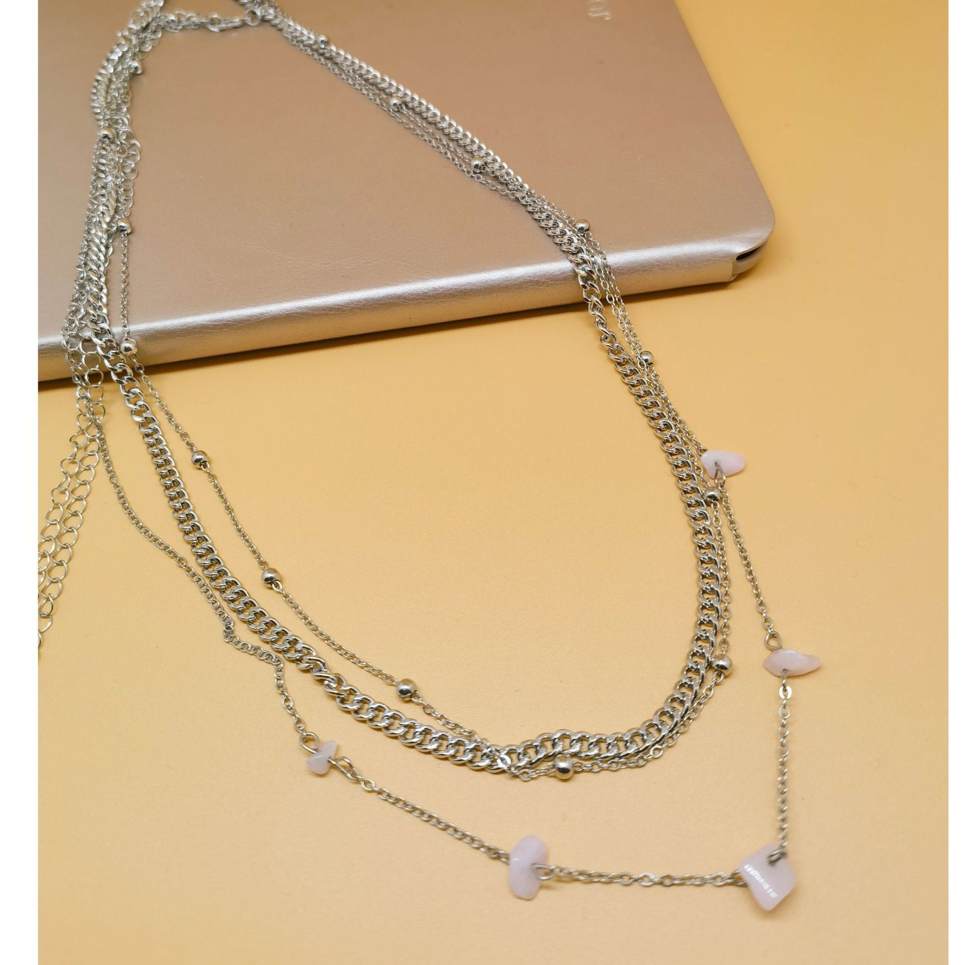 Chanel style waist chain metal with skirt suit belt chain - Negative Apparel