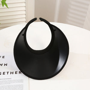 New style women's sun hat with letters sun protection hollow top hat outdoor travel sports hat spot wholesale and dispatch - Negative Apparel