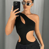 Summer new women's tapered bodysuit - Negative Apparel